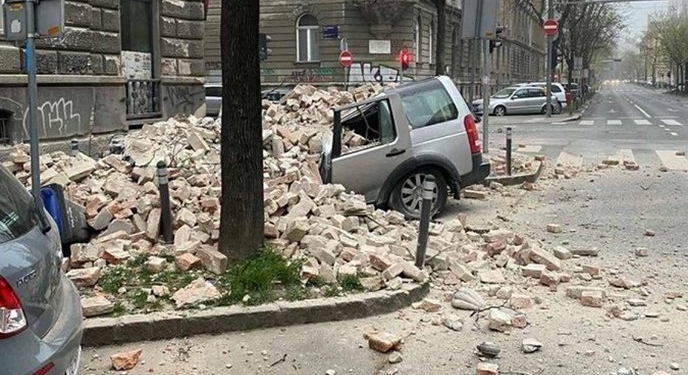 Двойное землетрясение в Загребе: повреждены здания и главный собор Хорватии (ФОТО, ВИДЕО)