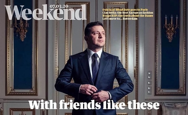 Зеленский попал на обложку The Guardian
