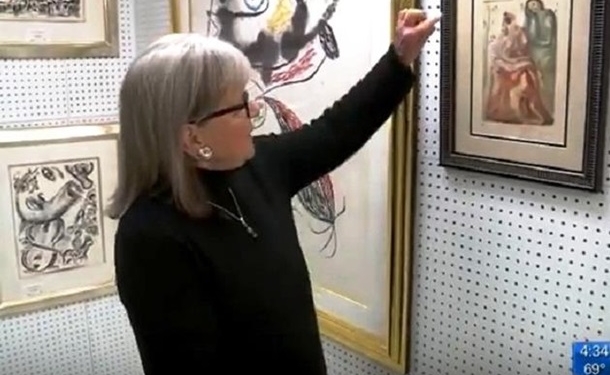 Картину Дали нашли в комиссионном магазине