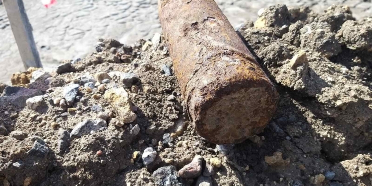 В Николаеве и Воссиятском нашли артснаряды (ФОТО)