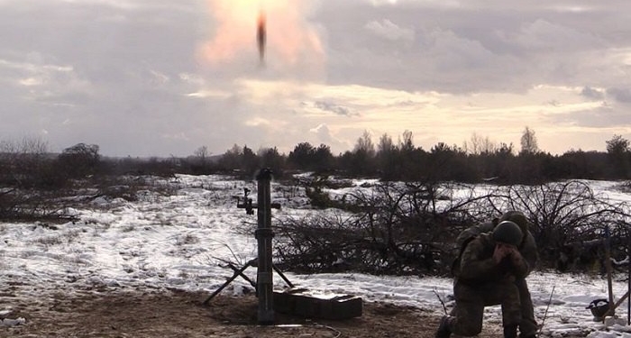В Черниговской области ВСУ проводят госиспытания украинского миномета “МП-120” (ФОТО)