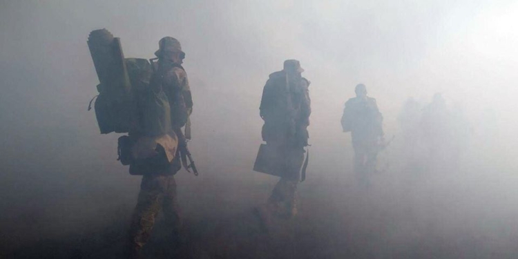 Подготовка не заканчивается никогда: николаевские десантники совершили 30-километровый марш-бросок в полной выкладке (ФОТО)