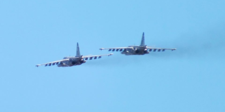 В Николаевской бригаде тактической авиации продолжается летная смена (ФОТО)