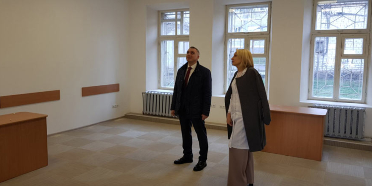 Сенкевич проверил, как работает городская больница №1 в условиях карантина (ФОТО)