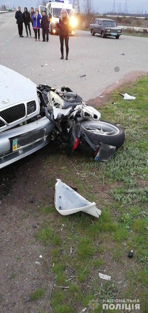 Под Южноукраинском в аварии погиб пассажир мотоцикла 1