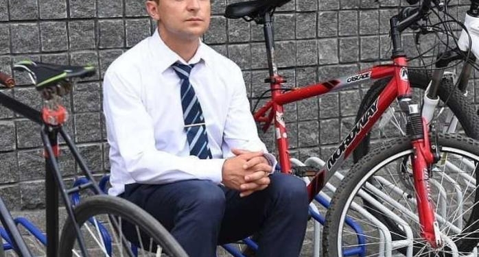 Зеленский вспомнил о велосипеде