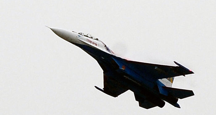 Истребитель РФ упал в море возле Крыма