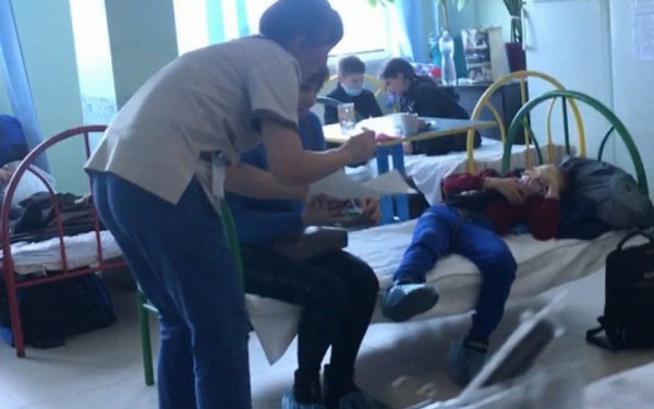 Детские больницы Одессы переполнены больными гриппом и ОРВИ (ФОТО)