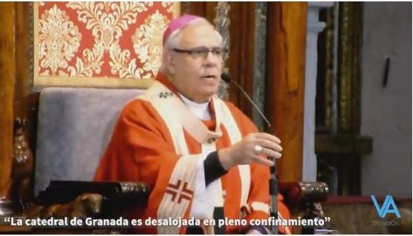 Карантин в Испании: полиция прервала службу в кафедральном соборе Гранады (ВИДЕО)