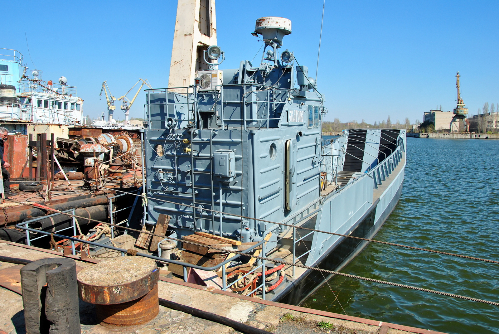 В Николаеве продолжат ремонтировать МДК «Сватово» – теперь по электрической части