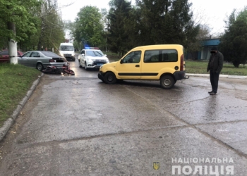 На Николаевщине в ДТП пострадал 17-летний мотоциклист (ФОТО)