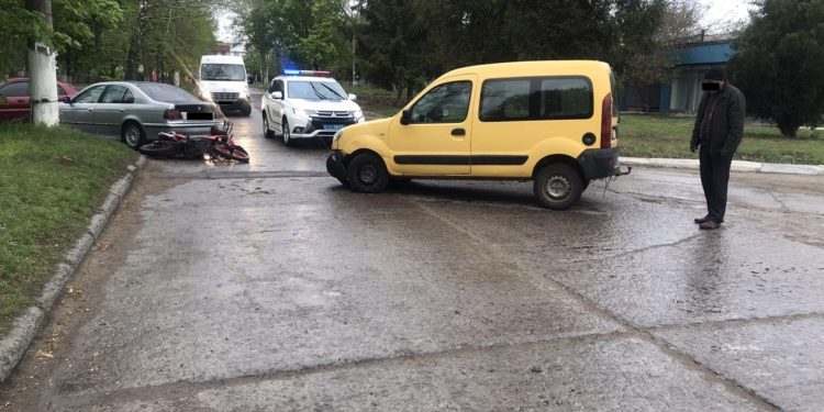 На Николаевщине в ДТП пострадал 17-летний мотоциклист (ФОТО)