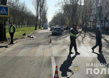 В Николаеве на пешеходном переходе насмерть сбили женщину (ФОТО)