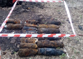 Спасатели Николаевщины уничтожили 27 артснарядов и 5 взрывателей (ФОТО)