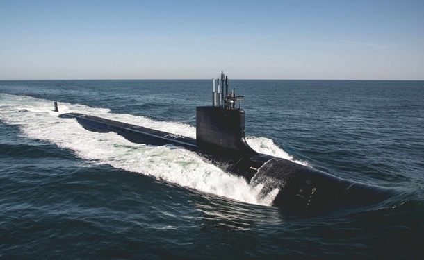 В США ввели в строй новую атомную подлодку