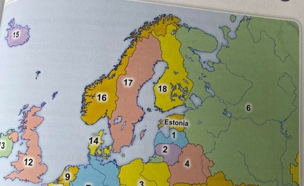 В Эстонии в учебнике Крым обозначили территорией РФ