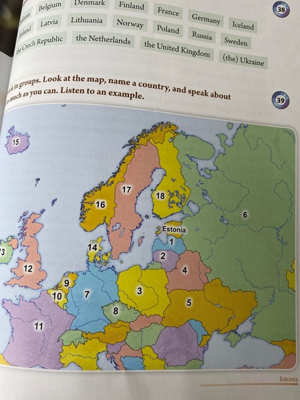 В Эстонии в учебнике Крым обозначили территорией РФ 1