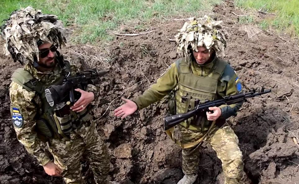 В ВСУ показали обстрелы позиций сепаратистами (ВИДЕО)