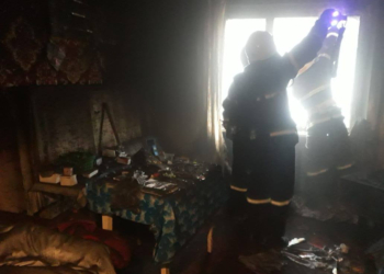 В Очакове на Пасху при пожаре  погиб пенсионер