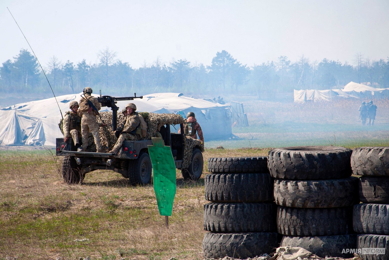 Тяжело в учении: как николаевские морпехи населенный пункт «штурмовали» (ФОТО)