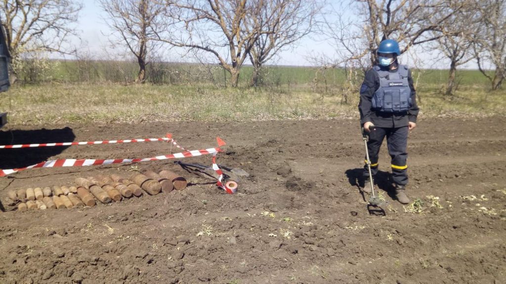 Эхо войны: На Николаевщине обезвредили взрывоопасные предметы 3