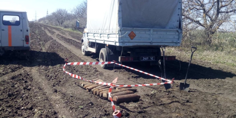 Эхо войны: На Николаевщине обезвредили взрывоопасные предметы