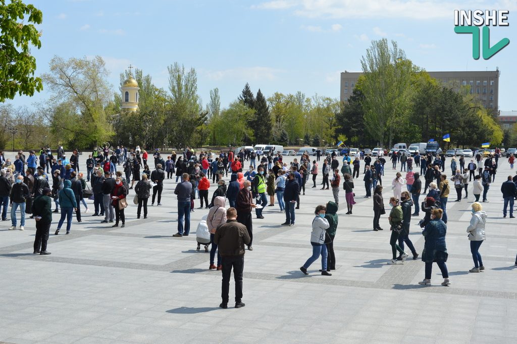 В Николаеве прошел массовый митинг с требованием возобновить работу рынков (ФОТО, ВИДЕО) 21