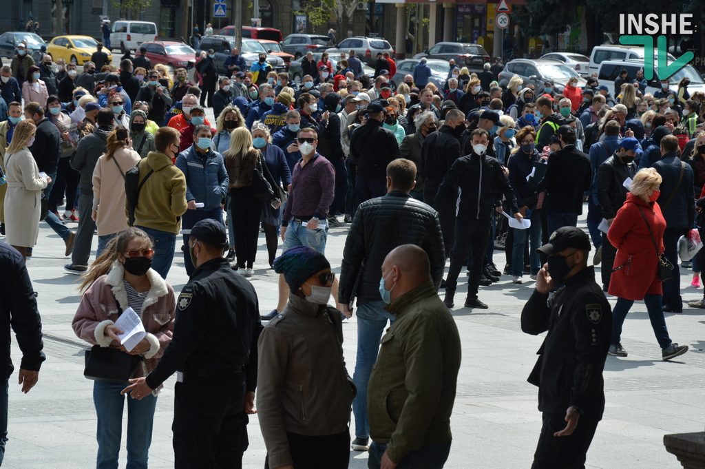В Николаеве прошел массовый митинг с требованием возобновить работу рынков (ФОТО, ВИДЕО) 29