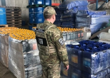В Киевской области разоблачили производство поддельных антисептиков