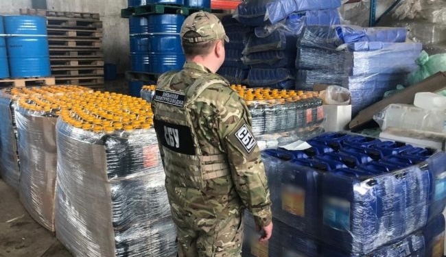 В Киевской области разоблачили производство поддельных антисептиков