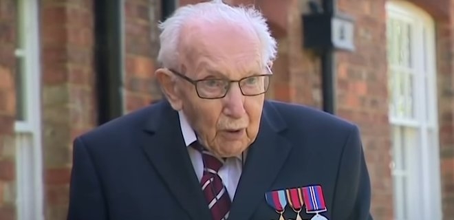 99-летний ветеран собрал $5 млн на борьбу с коронавирусом и показал пример воли к жизни