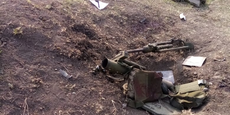 На учениях в Донецкой области взорвался миномет: один военнослужащий погиб, еще восемь ранены (ФОТО)