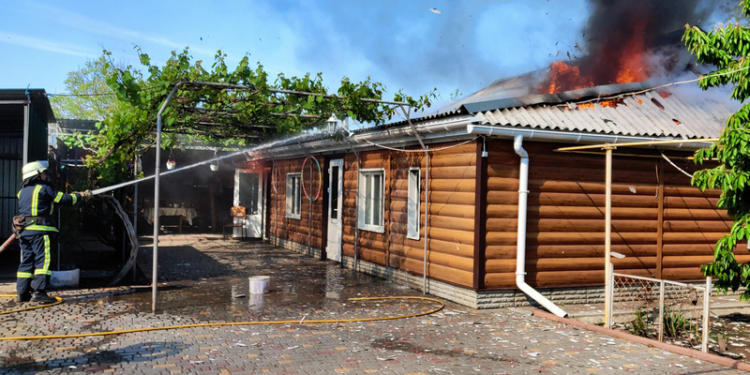 На Николаевщине в ванной комнате частного жилого дома сгорела вся бытовая техника (ФОТО)