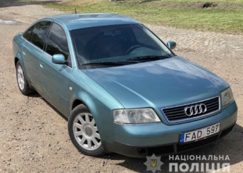 В Первомайске угнали Audi-A6 (ФОТО)