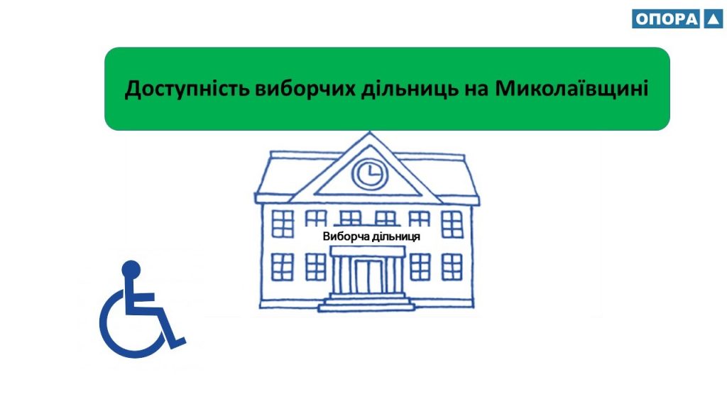 Скоро выборы. 19% избирательных участков в Николаевской области недоступны - ОПОРА 1