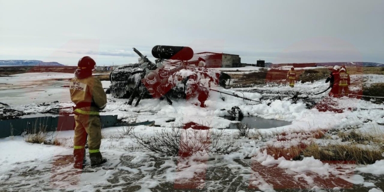 На Чукотке разбился военный Ми-8 – четыре человека погибли (ФОТО)