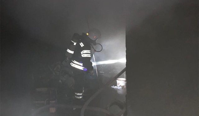 В Николаеве горел склад (ФОТО)