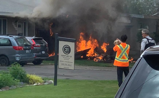 В Канаде разбился самолет ВВС