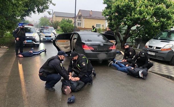 В Броварах масштабная перестрелка (ВИДЕО)