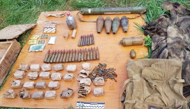 В Луганской области нашли арсенал боевиков