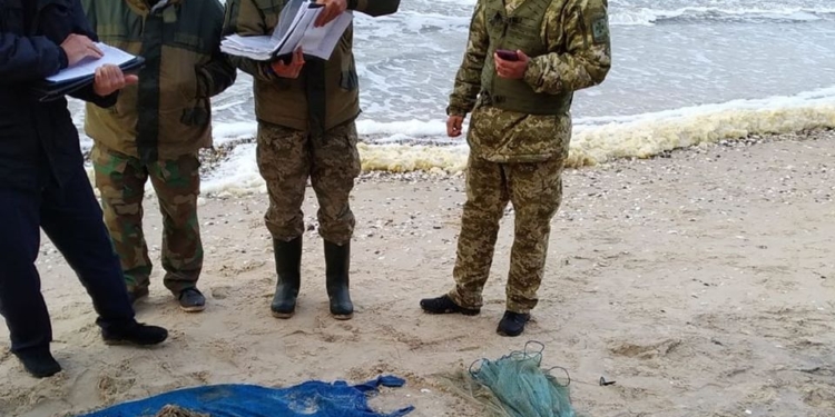 Николаевский рыбоохранный патруль поймал 3-х браконьеров с ятерями и сетями (ФОТО)