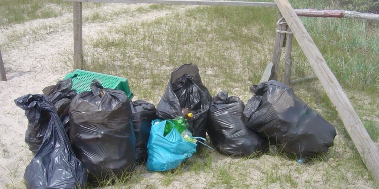 На Кинбурнской косе стартовала акция «Сделаем чистым Белобережье» (ФОТО)