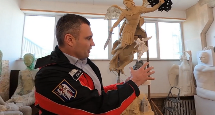 На Владимирской горке в Киеве построят фонтан с архистратигом Михаилом (ВИДЕО)