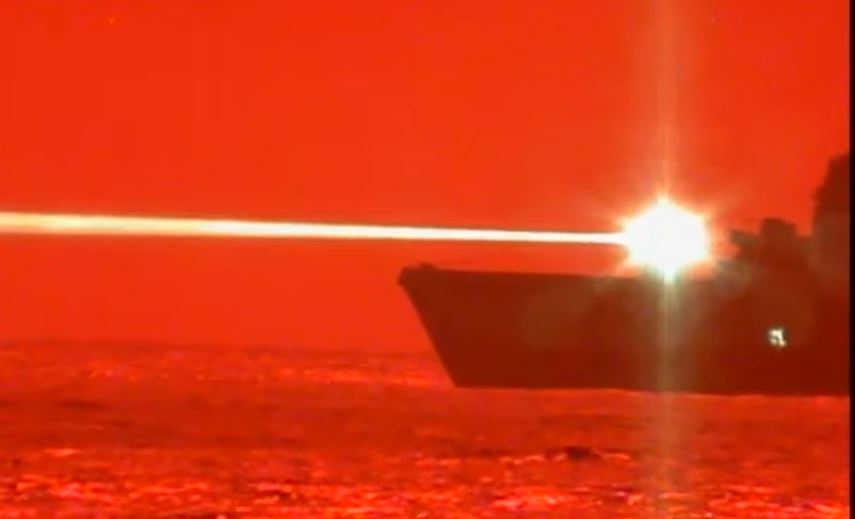 ВМС США показали новый боевой лазер (ВИДЕО) 1