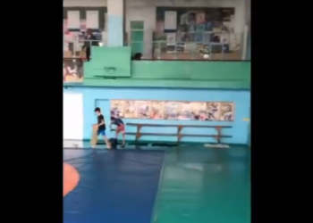 Спорткомплекс «Трудовые резервы» затопило после ливня (ВИДЕО)