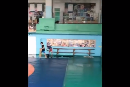 Спорткомплекс «Трудовые резервы» затопило после ливня (ВИДЕО)