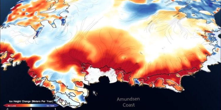 В NASA показали, как за 16 лет уменьшились ледники Антарктиды (ВИДЕО)