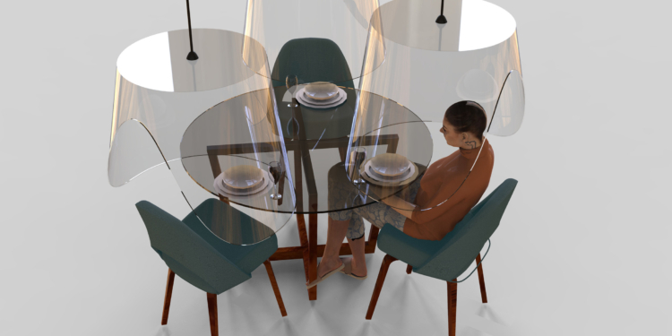 Французский дизайнер предложил элегантное решение для работы ресторанов в условиях пандемии (ФОТО)