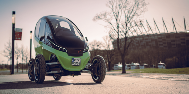 Машина-штопор. Поляки придумали электрокар, которому не страшны заторы (ФОТО, ВИДЕО)