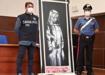 Во Франции задержали похитителей мурала Бэнкси